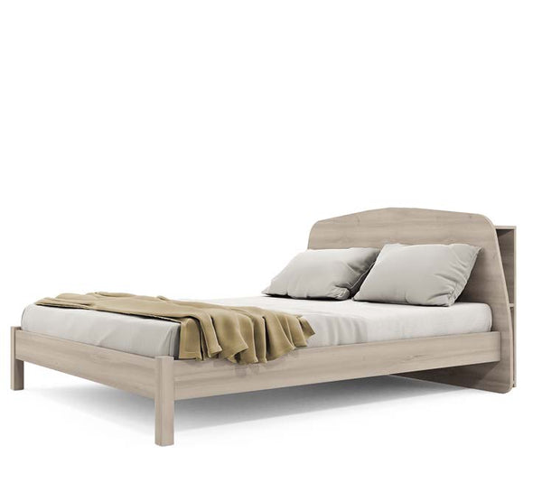 Letto contenitore matrimoniale LEO con testata con alloggiamento di GO – MCS  ARREDAMENTI Srl